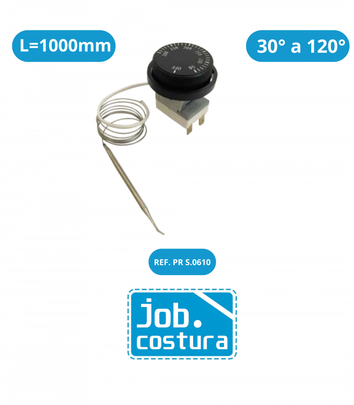 Termo Regulador com Sonda 30 a 120°C 