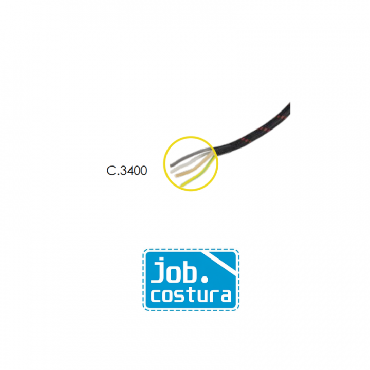 Cabo Elétrico Terylene Silicone 4x1mm