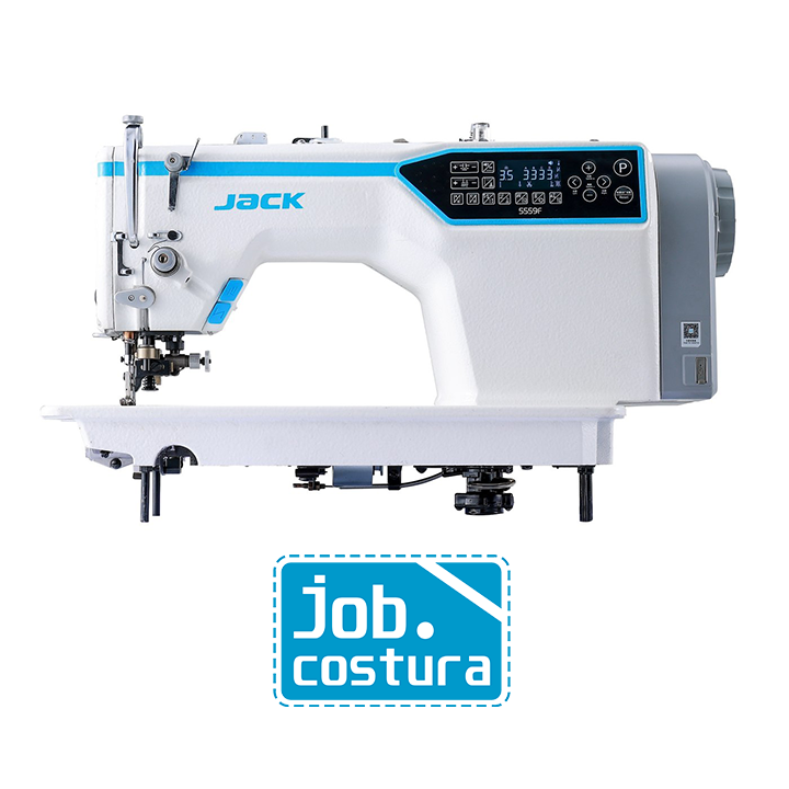 Máquina Ponto Direito Coser e Aparar  Jack JK-5559F-W
