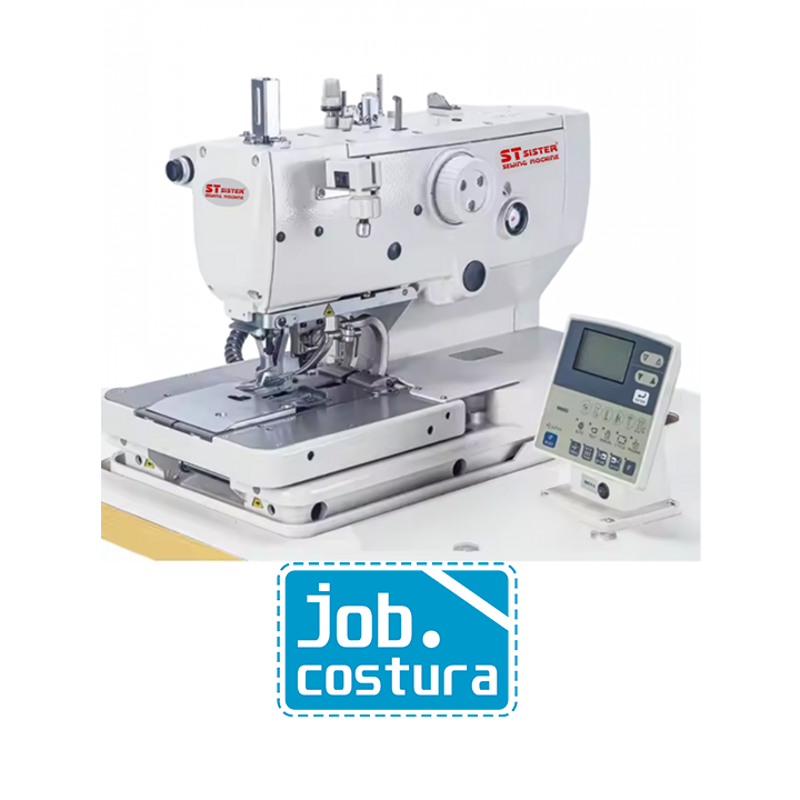 Máquina Costura Casear Olhal 9820 Sister Industrial